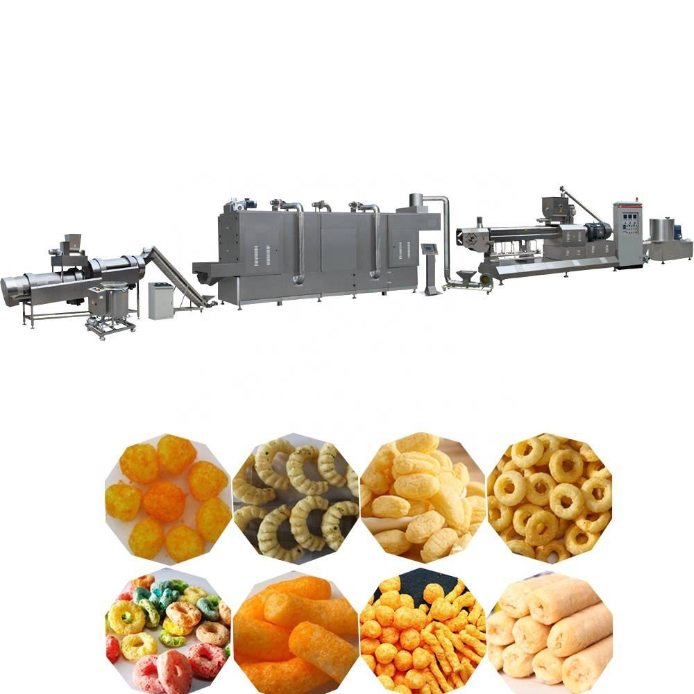 Food Processing Machinery Corn Puffed Machine Corn Chips Food Making Machine With Ce Certification