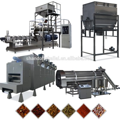 Dry wet pet food processing machines making machine with CE certification