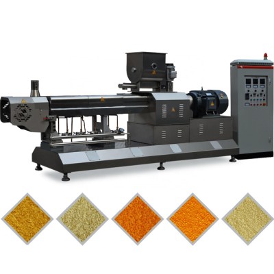 Twin Screw Extruder Stainless Steel Stable Performance Bread Crumb Making Machine With Factory Price